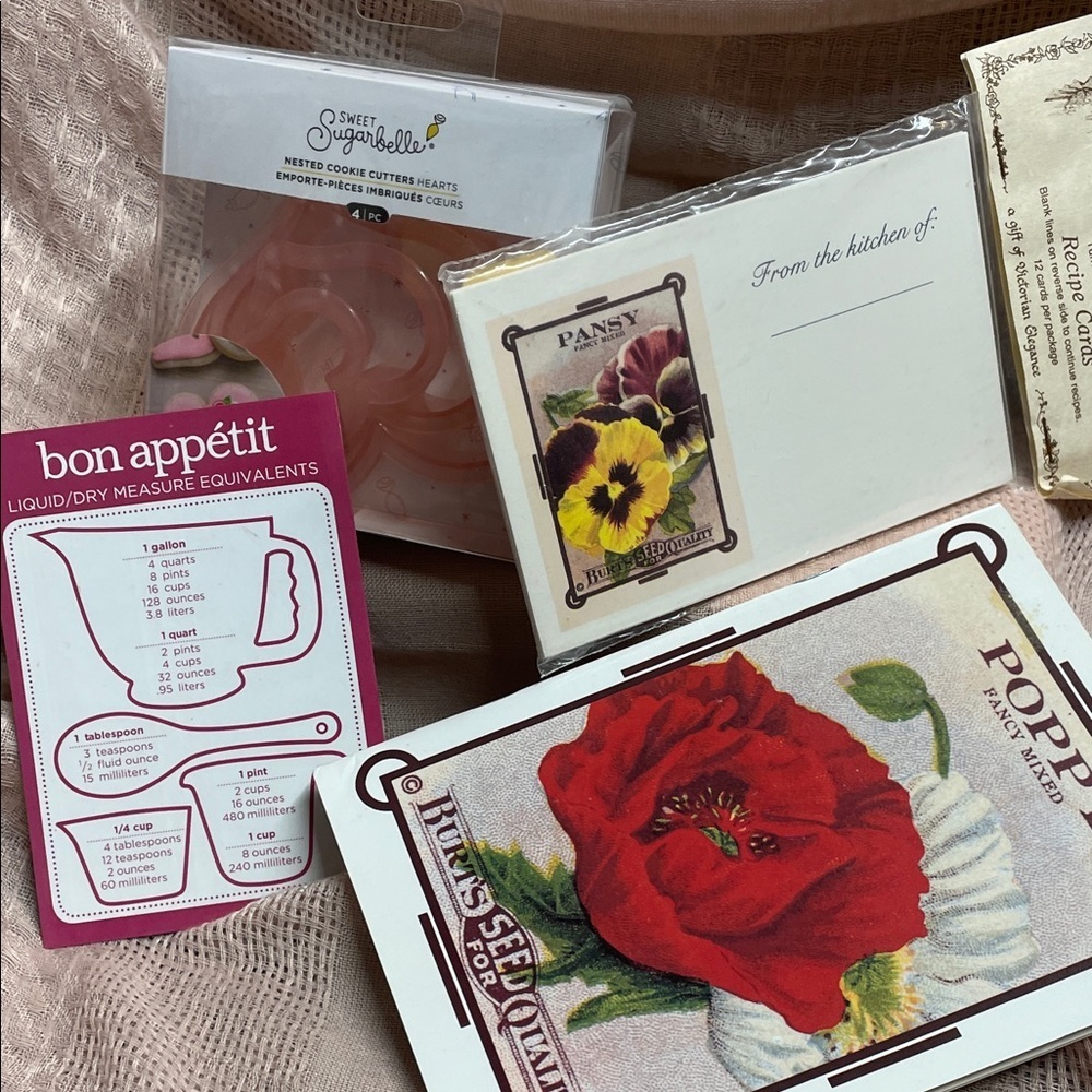 Recipe Book/Cards Cookie Cutters and Magnet Bundle